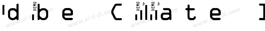 Adobe Corporate ID M字体转换